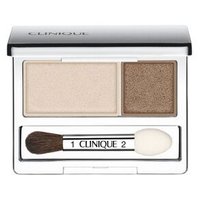 Clinique Dual Eyeshadow Palette - Ivory and Cocoa